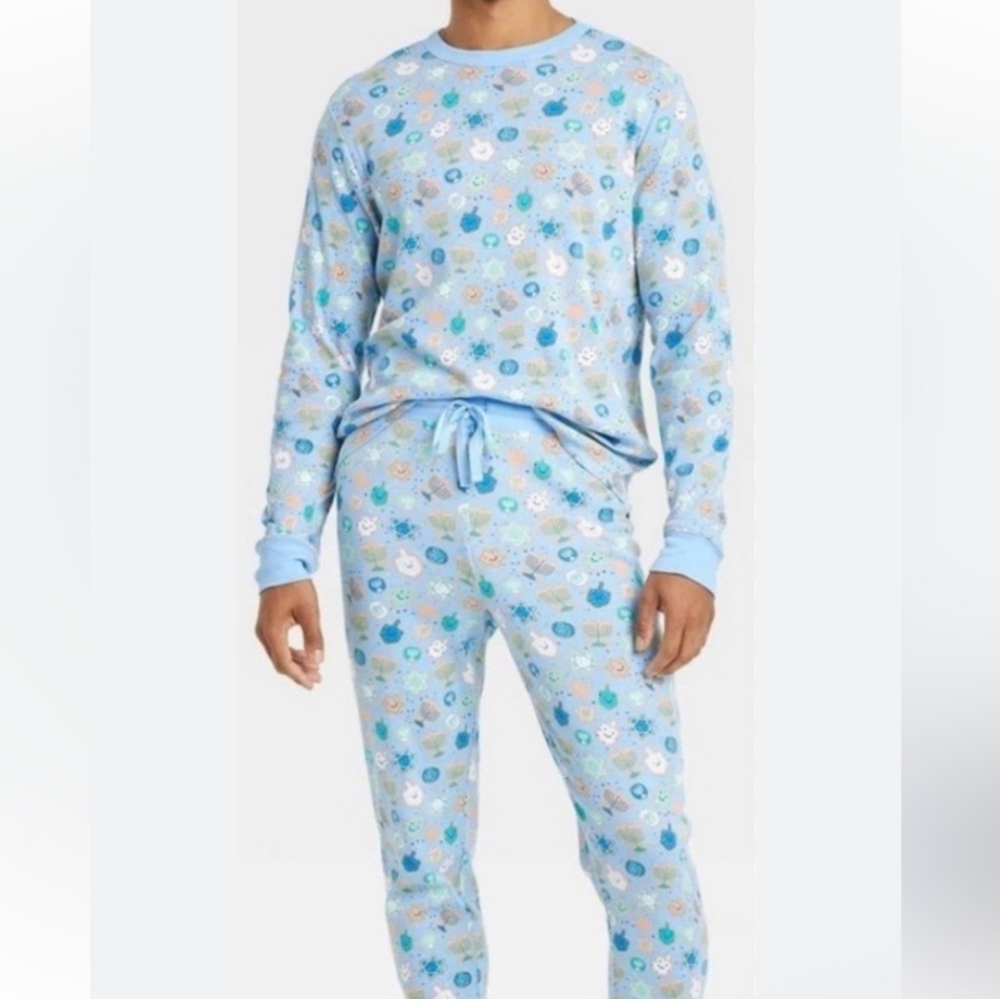 NWT Mens Target 2024 Hannukah Cookie Pajama- L, XL Tall- Holiday Family Matching